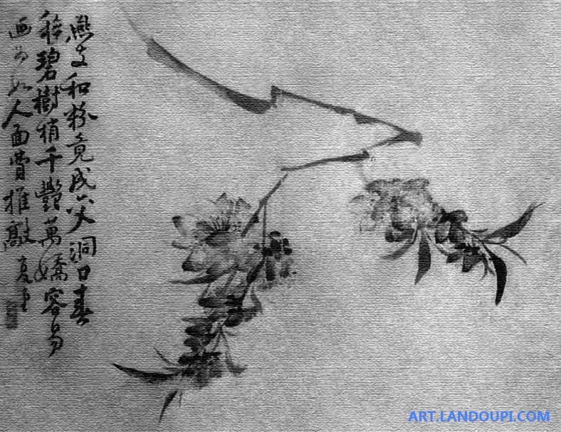 墨桃与复堂：一笔桃花 半世推敲